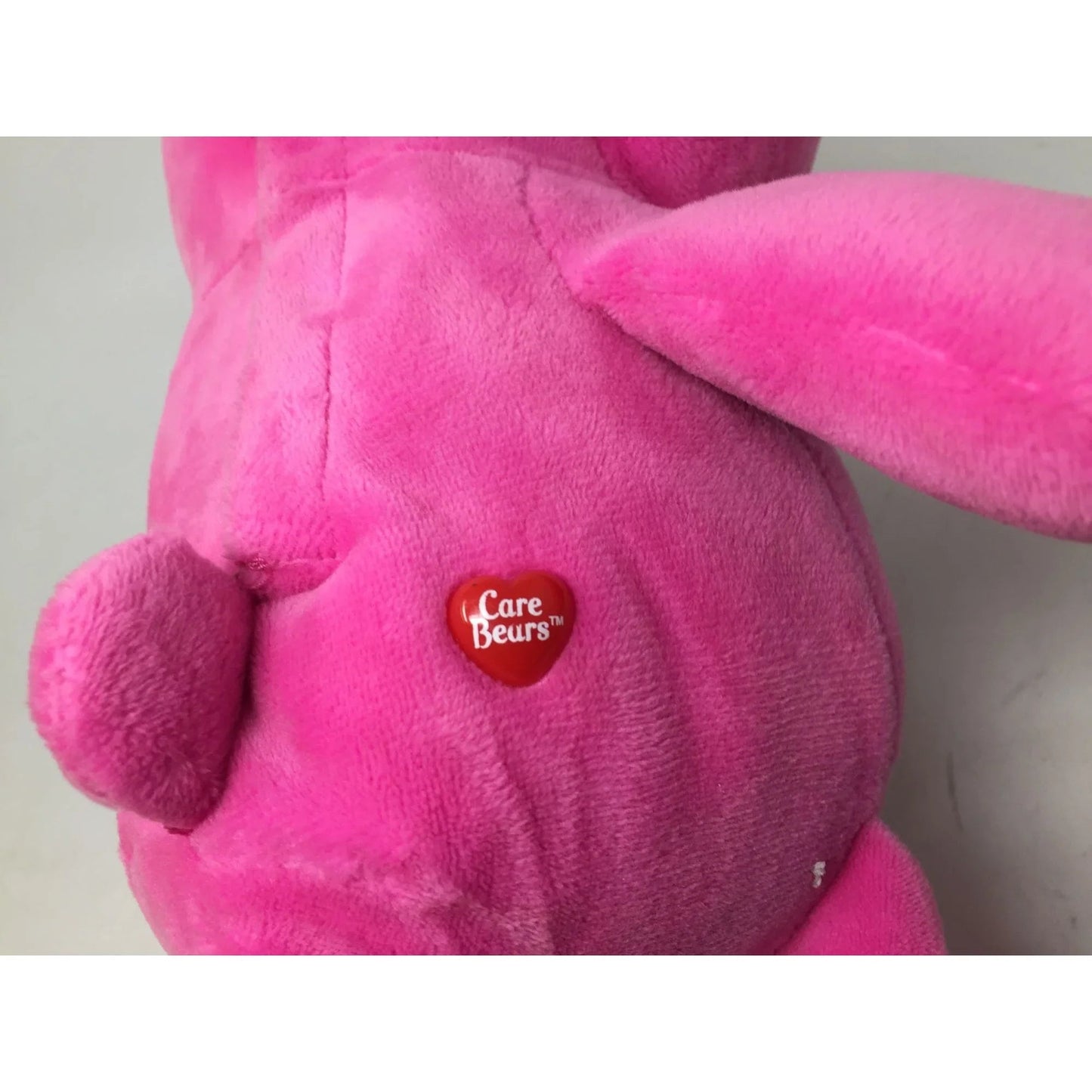 Battery Operated Pink Care Bear Stuffed Bear with Rainbow on belly - 13'' tall - care bears - Stuffed Animals - A+ Stuff
