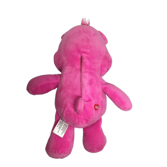 Battery Operated Pink Care Bear Stuffed Bear with Rainbow on belly - 13'' tall - care bears - Stuffed Animals - A+ Stuff