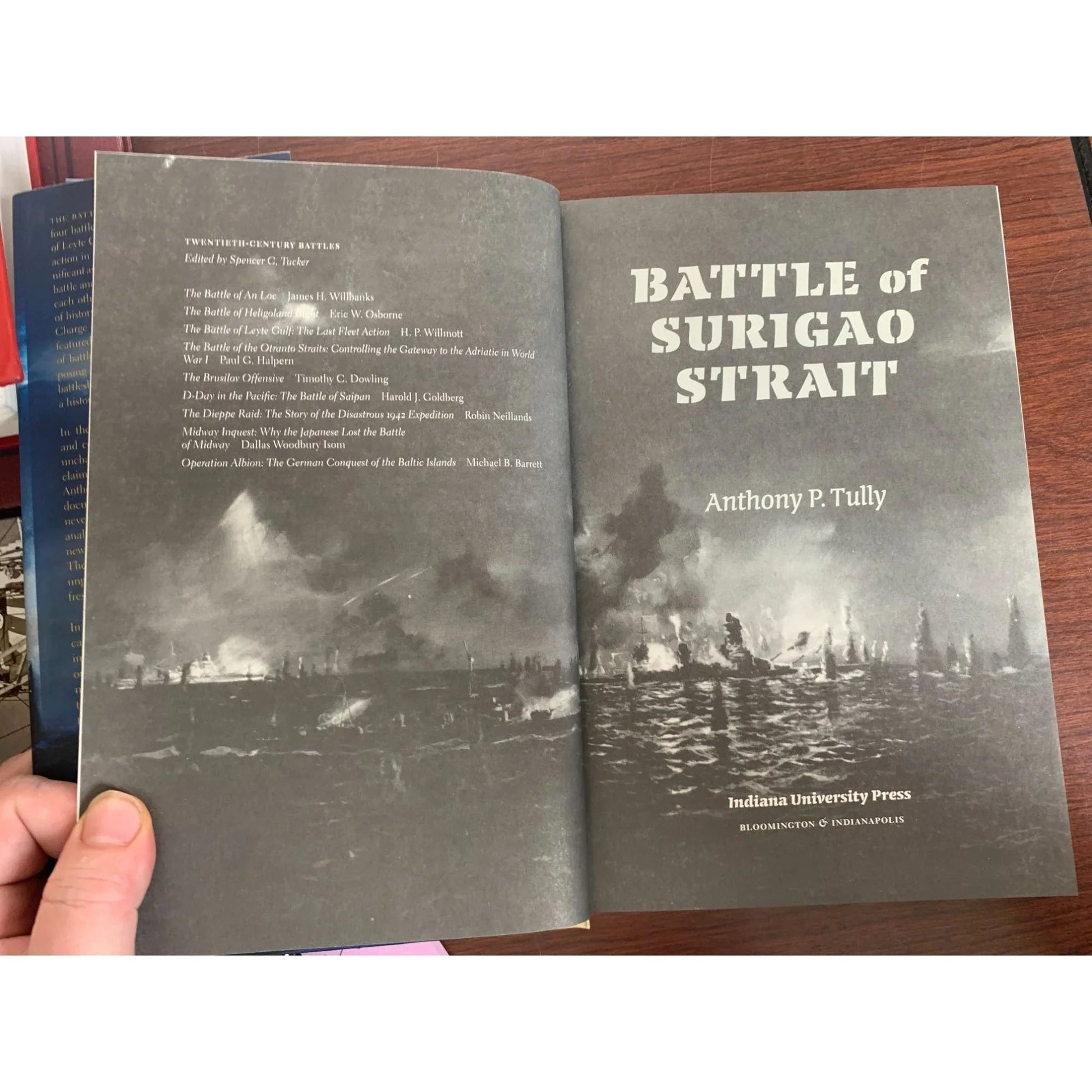Battle of Surigao Strait Anthony P Tully - WWII Battleships - Hardcover - A+ Stuff