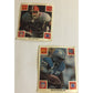 McDonalds 1986 Collectible Football Cards #63 Cody Risien T & #82 Pete Mandley WR