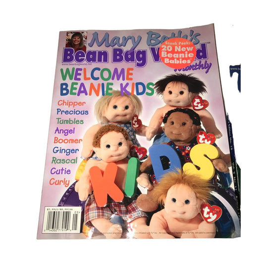 Mary Beth's Bean Bag World Monthly Set of 4 Vintage Collectible Magazines