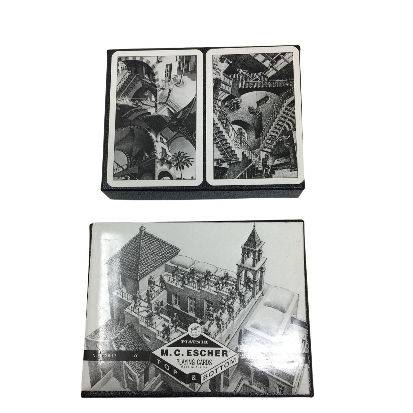 Vintage PIATNIK M. C. ESCHER Playing Cards (2 decks) No. 2517