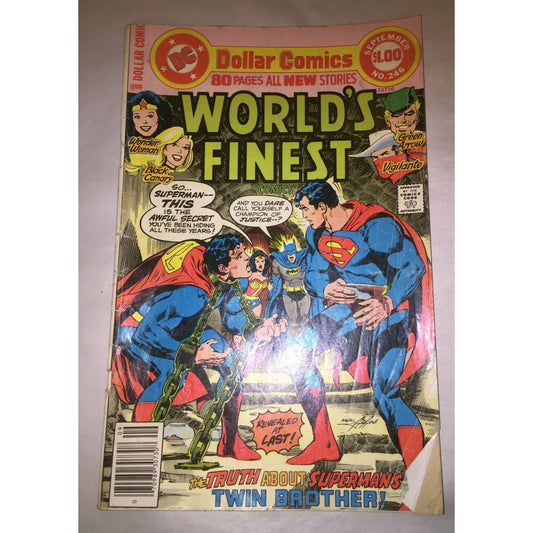 World's Finest 246 Superman Batman Vintage Collectible DC Comic