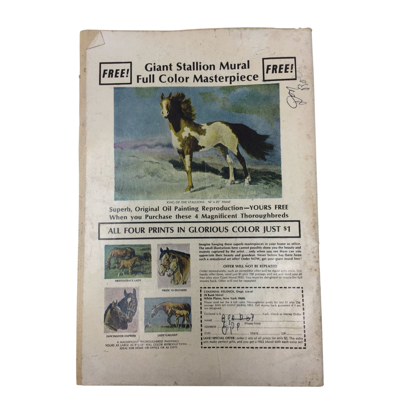 ''DRAG N' WHEELS'' (Featuring Scot Jackson) Vintage Comic Book