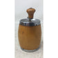 Vintage Wooden Keg/Barrel Shaped Pepper Mill/Grinder- 2 3/4 inches tall