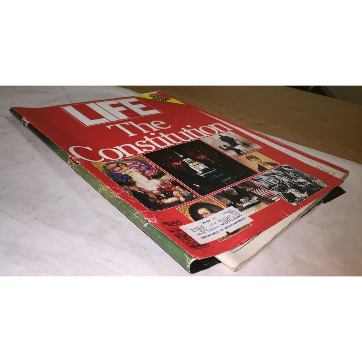 Vintage LIFE The Constitution 1987 Paperback Magazine