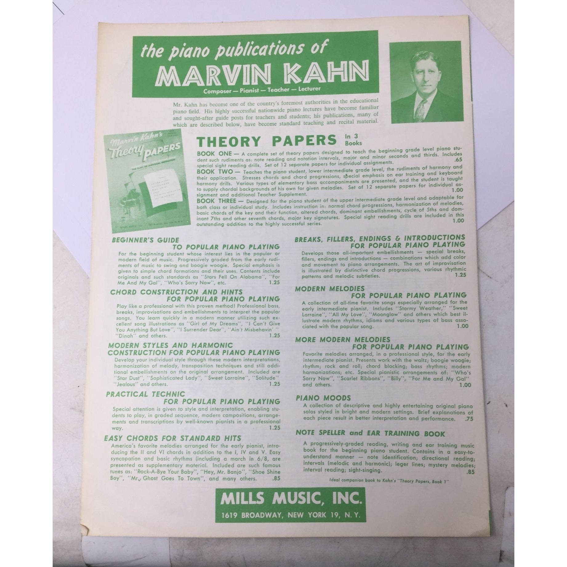 Vintage Copy of "The Little Drummer Boy" sheet music A+ Stuff  A+ Stuff