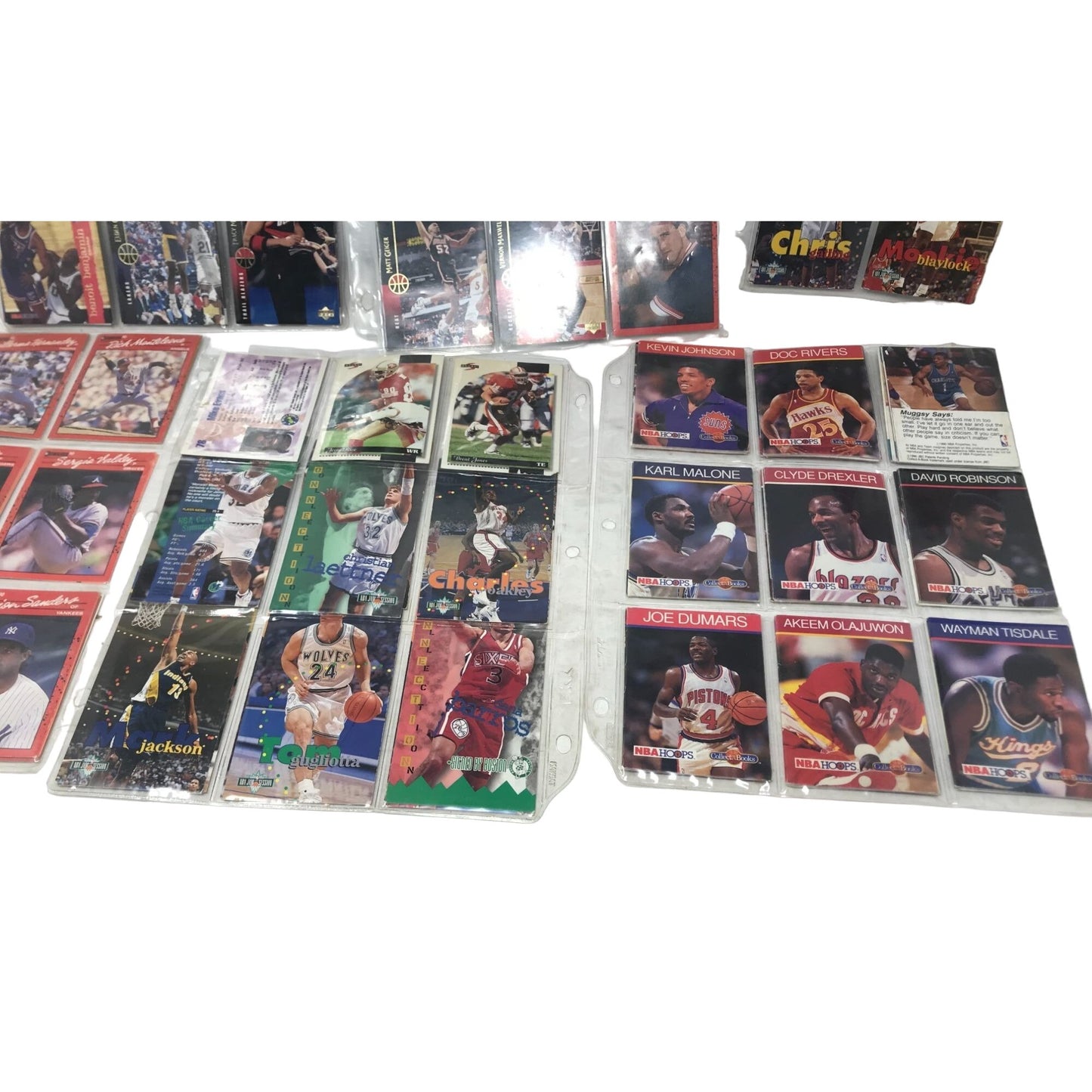 Large Miscellaneous Lot of Basketball Collectible Cards (45)