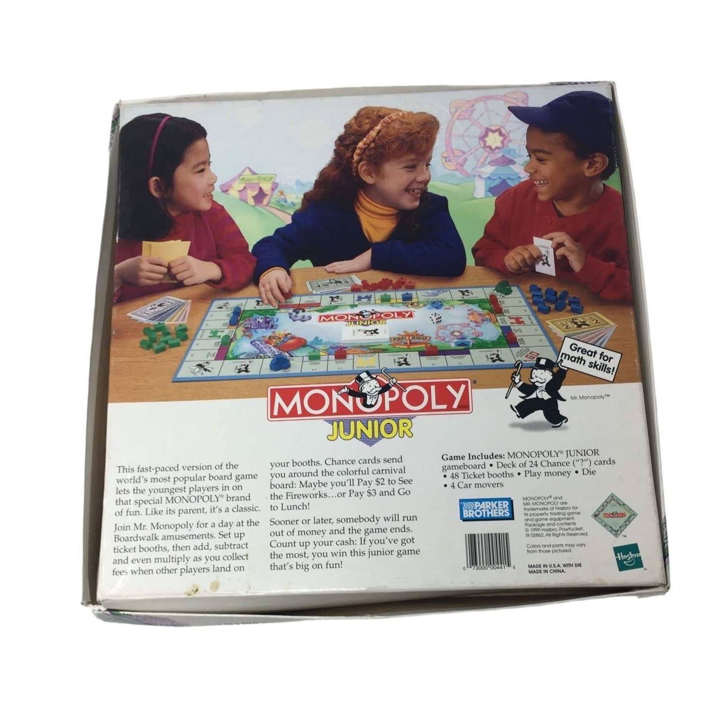 Vintage Monopoly Junior Board Game by Park Brothers