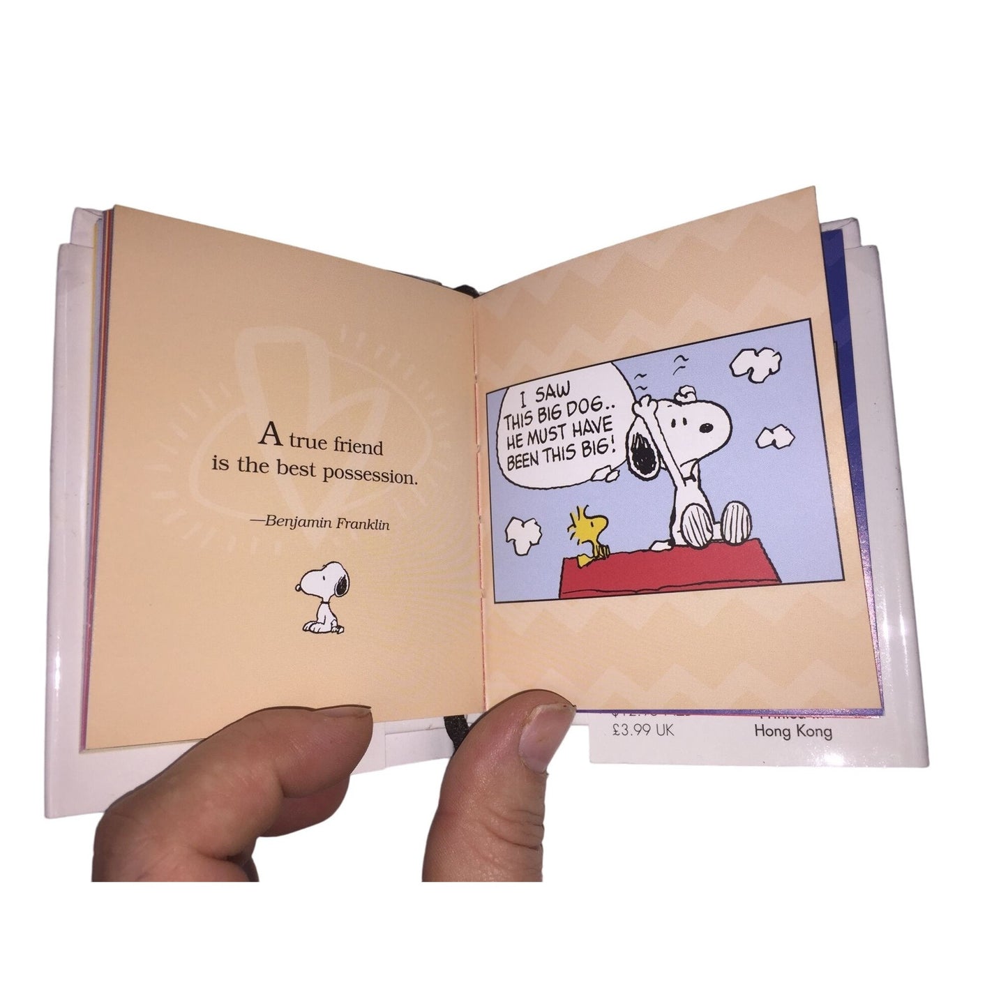 Oh Friend of Friends : Peanuts on Friendships by Charles Schulz Vintage Mini book