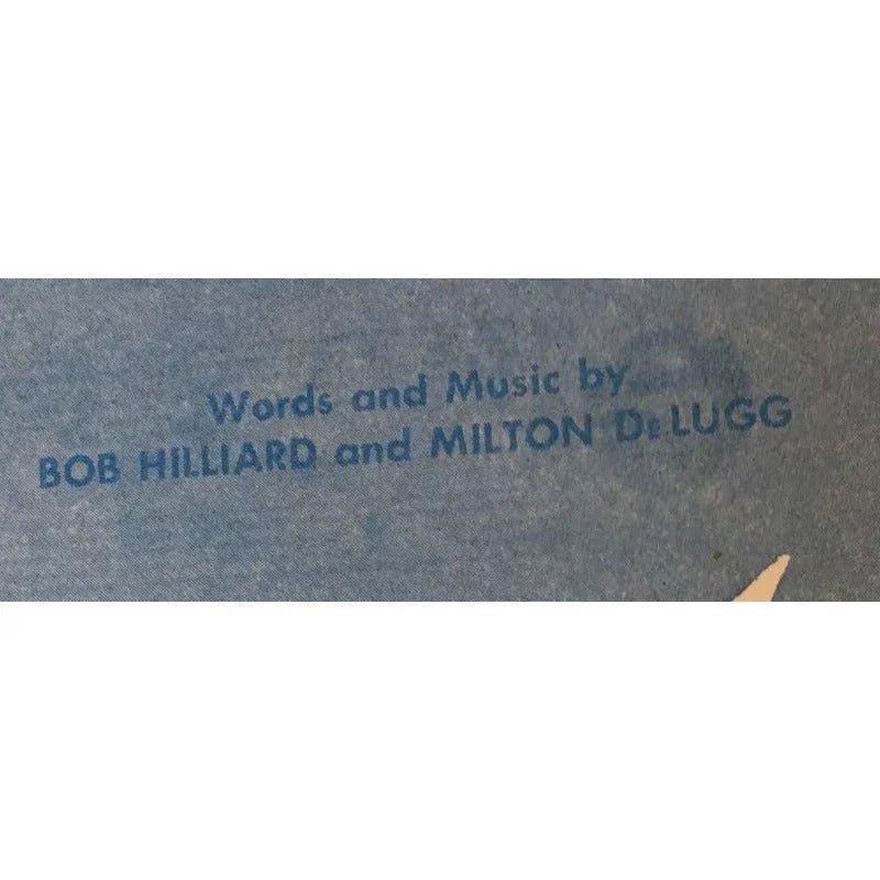 ''BE MY LIFE'S COMPANION'' by Bob Hilliard and Milton DeLugg - A+ Stuff - SHEET MUSIC - A+ Stuff