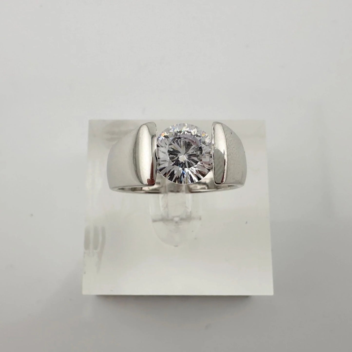 Shimmering and Beautiful 2.00 Carat DiamondLite Solitaire Ring  - Sterling - A+ Stuff