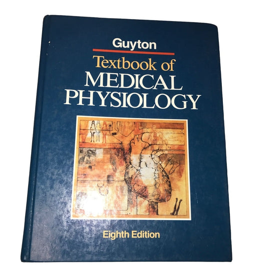 Vintage Guyton Textbook of Medical Physiology 8th Edition Hardcover Book