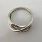 Beautiful Braided Strands Ring with Diamond Accent Size 7 - Unbranded - Ring - A+ Stuff