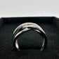 Beautiful Braided Strands Ring with Diamond Accent Size 7 - Unbranded - Ring - A+ Stuff