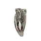Beautiful Braided Strands Ring with Diamond Accent Size 7 - Unbranded - Ring - A+ Stuff
