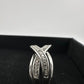 Beautiful Braided Strands Ring with Diamond Accent Size 7 - Unbranded - Ring - A+ Stuff