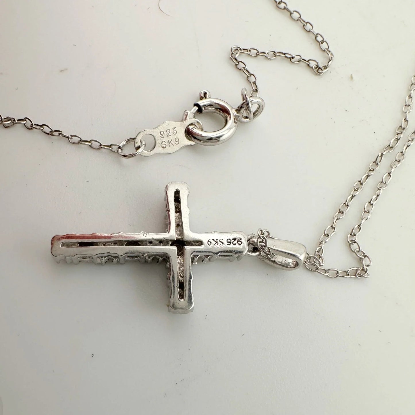 Beautiful Diamond Cross Necklace - A+ Stuff