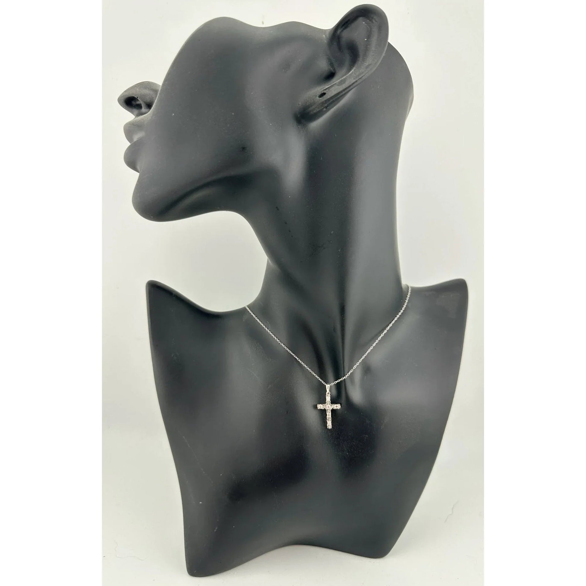 Beautiful Diamond Cross Necklace - A+ Stuff