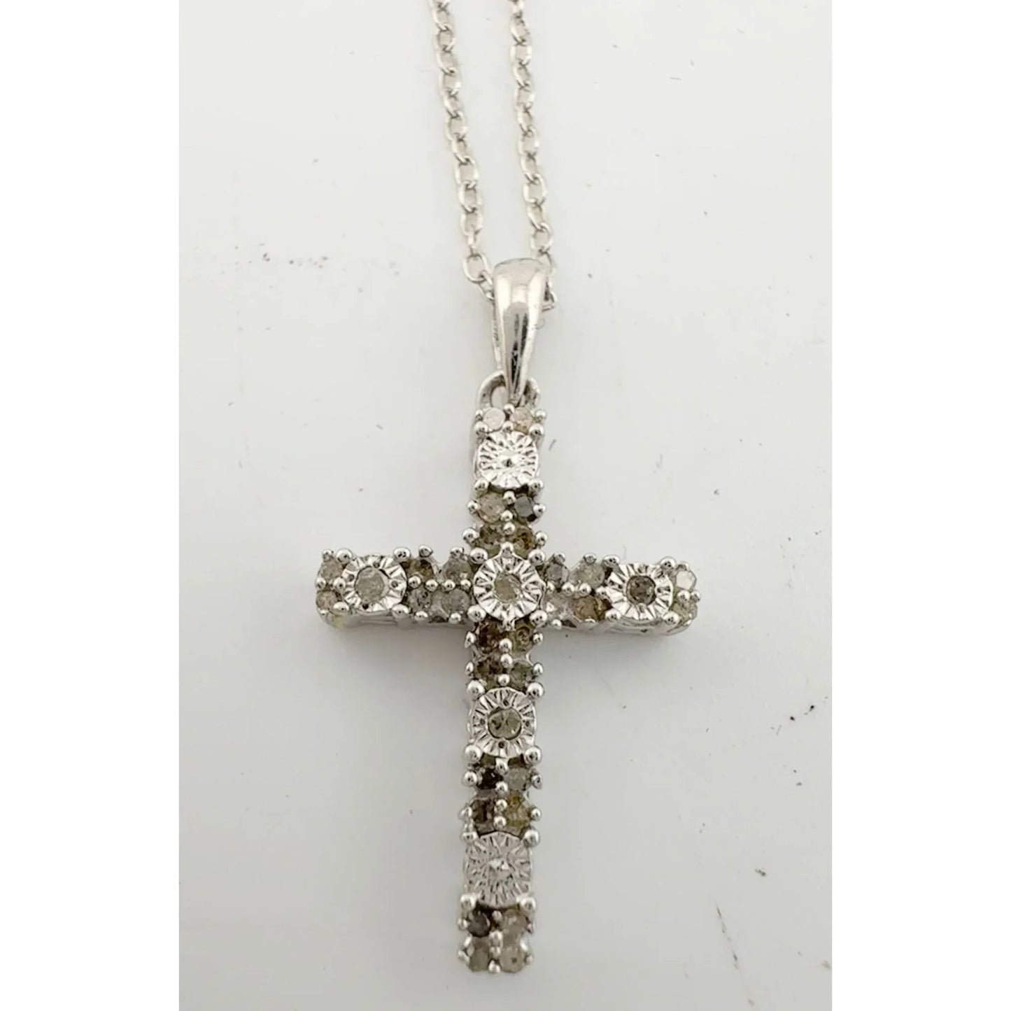 Beautiful Diamond Cross Necklace - A+ Stuff