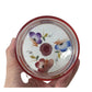 Beautiful Glass Vintage Covered Candy Dish with Flowers on it - A+ Stuff - Glass - A+ Stuff