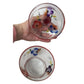 Beautiful Glass Vintage Covered Candy Dish with Flowers on it - A+ Stuff - Glass - A+ Stuff