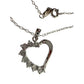 Beautiful Heart Necklace - Illusion Set Diamond Accent - Unbranded - Necklace - A+ Stuff