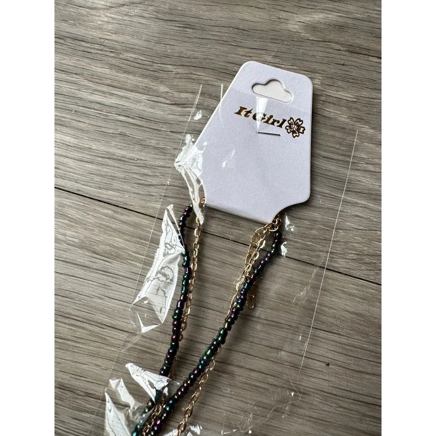 Beautiful ''It Girl'' 2 Piece Heart Necklace - New with Tags - it girl - Necklace - A+ Stuff