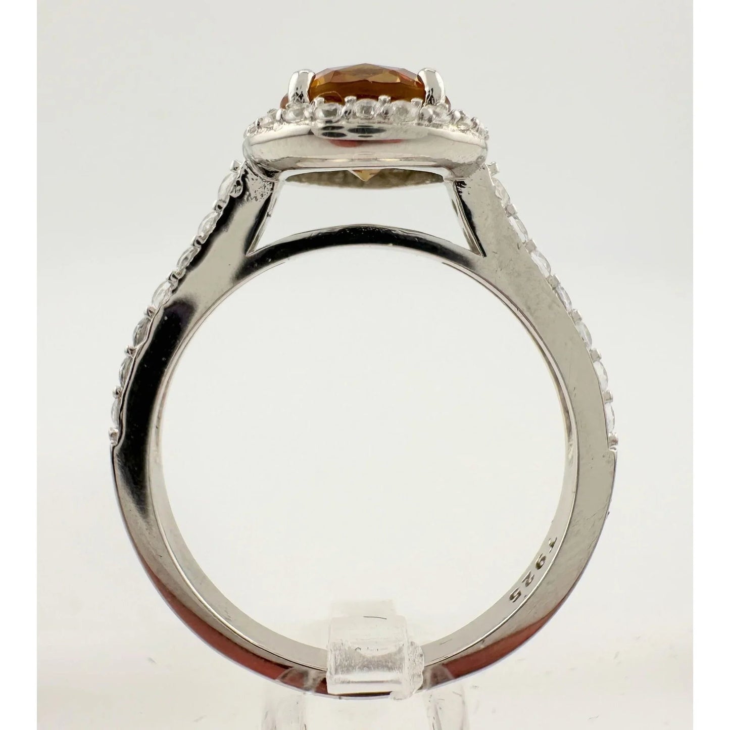 Beautiful Lab Created Sultanite Color Change Halo Ring - Size 6 - A+ Stuff