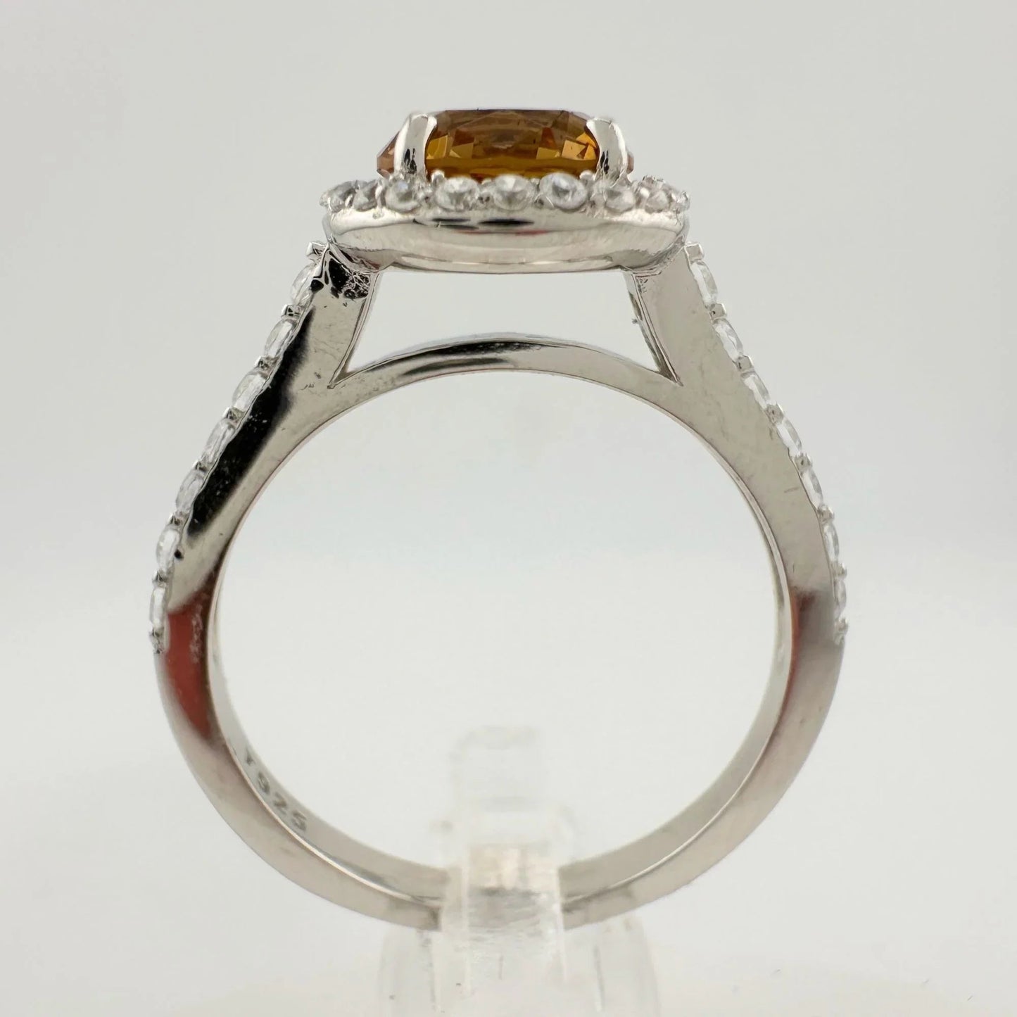 Beautiful Lab Created Sultanite Color Change Halo Ring - Size 6 - A+ Stuff