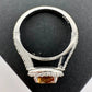 Beautiful Lab Created Sultanite Color Change Halo Ring - Size 6 - A+ Stuff