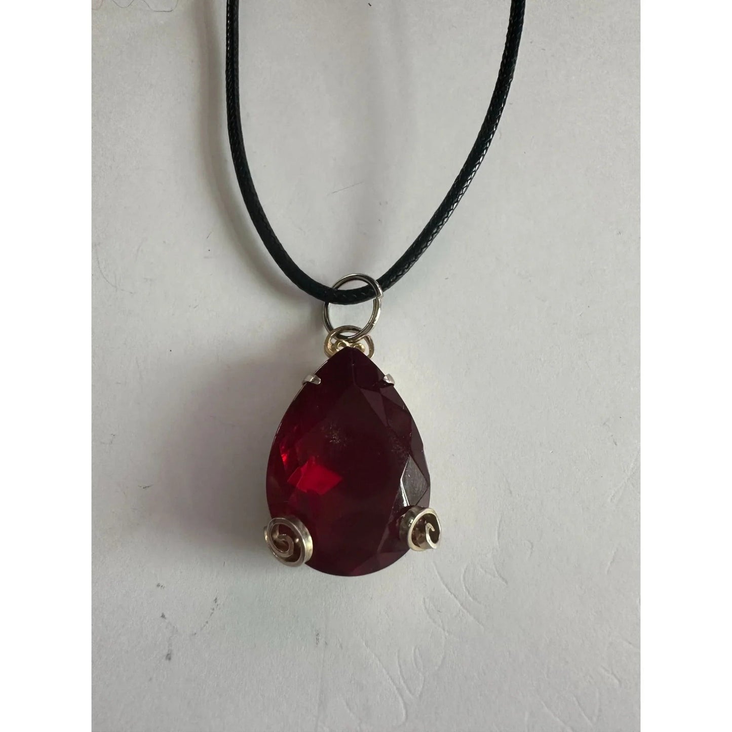 Beautiful Red Garnet Gemstone Like Pendant - A+ Stuff - Pendant - A+ Stuff