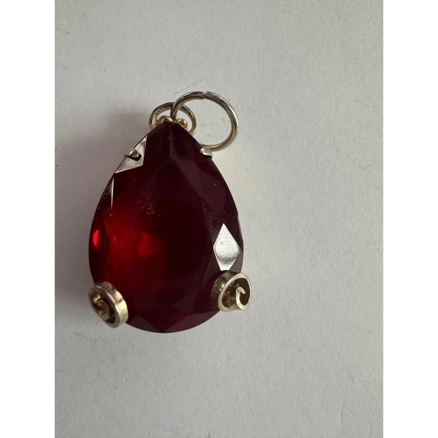 Beautiful Red Garnet Gemstone Like Pendant - A+ Stuff - Pendant - A+ Stuff