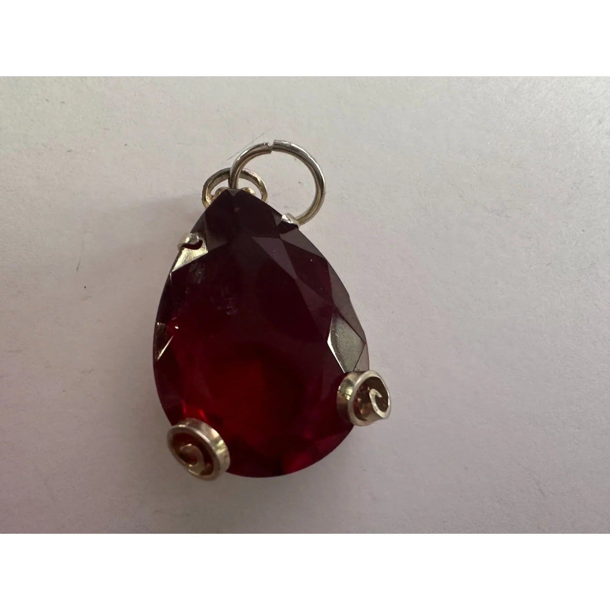 Beautiful Red Garnet Gemstone Like Pendant - A+ Stuff - Pendant - A+ Stuff