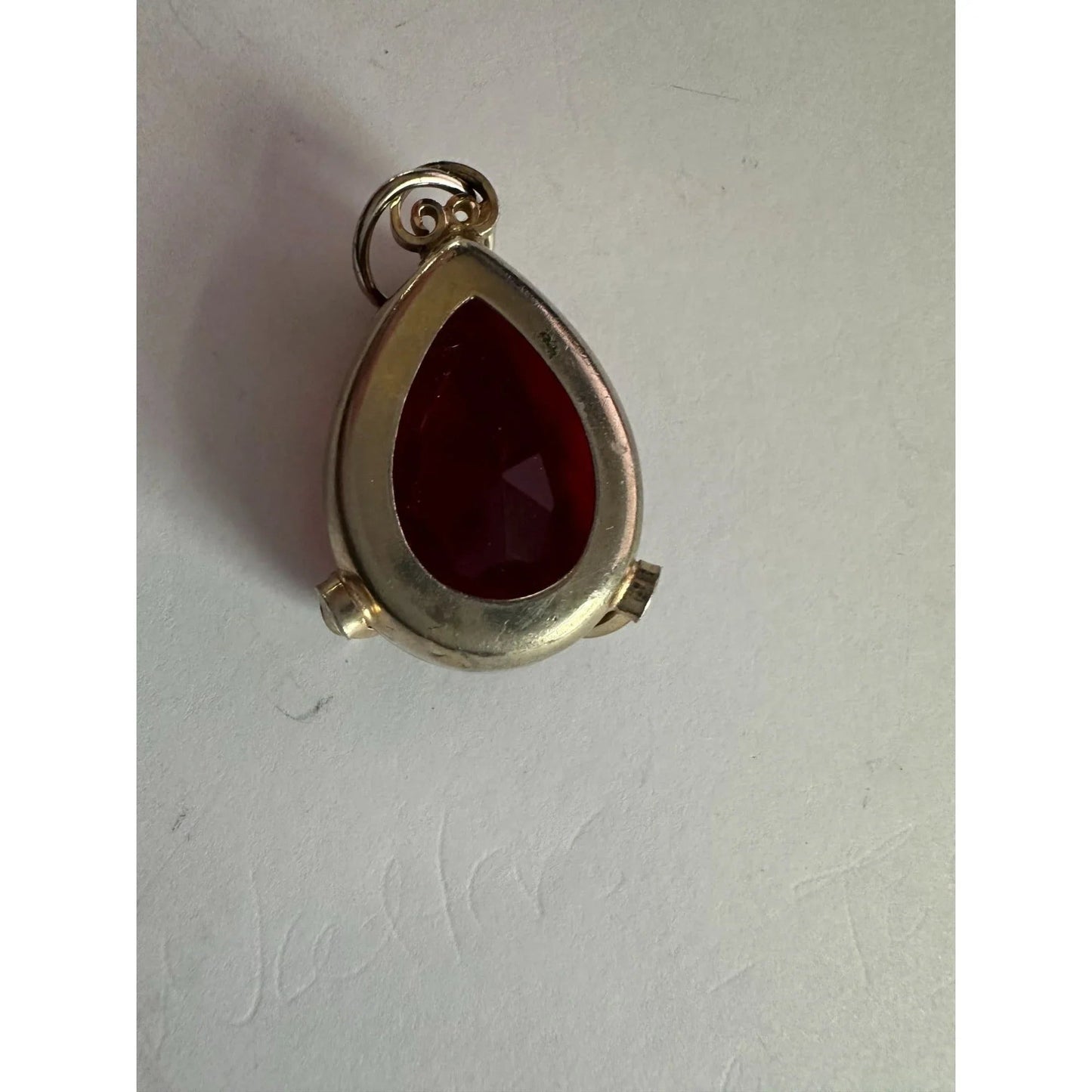 Beautiful Red Garnet Gemstone Like Pendant - A+ Stuff - Pendant - A+ Stuff