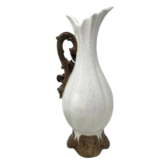 Beautiful Vintage Pitcher and Dish With Sculpted Roses Lid - Helen - decorative home accents - A+ Stuff