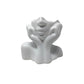 Beautiful White Vase/Planter of a Woman's Face - New - A+ Stuff - Vase or Holder - A+ Stuff