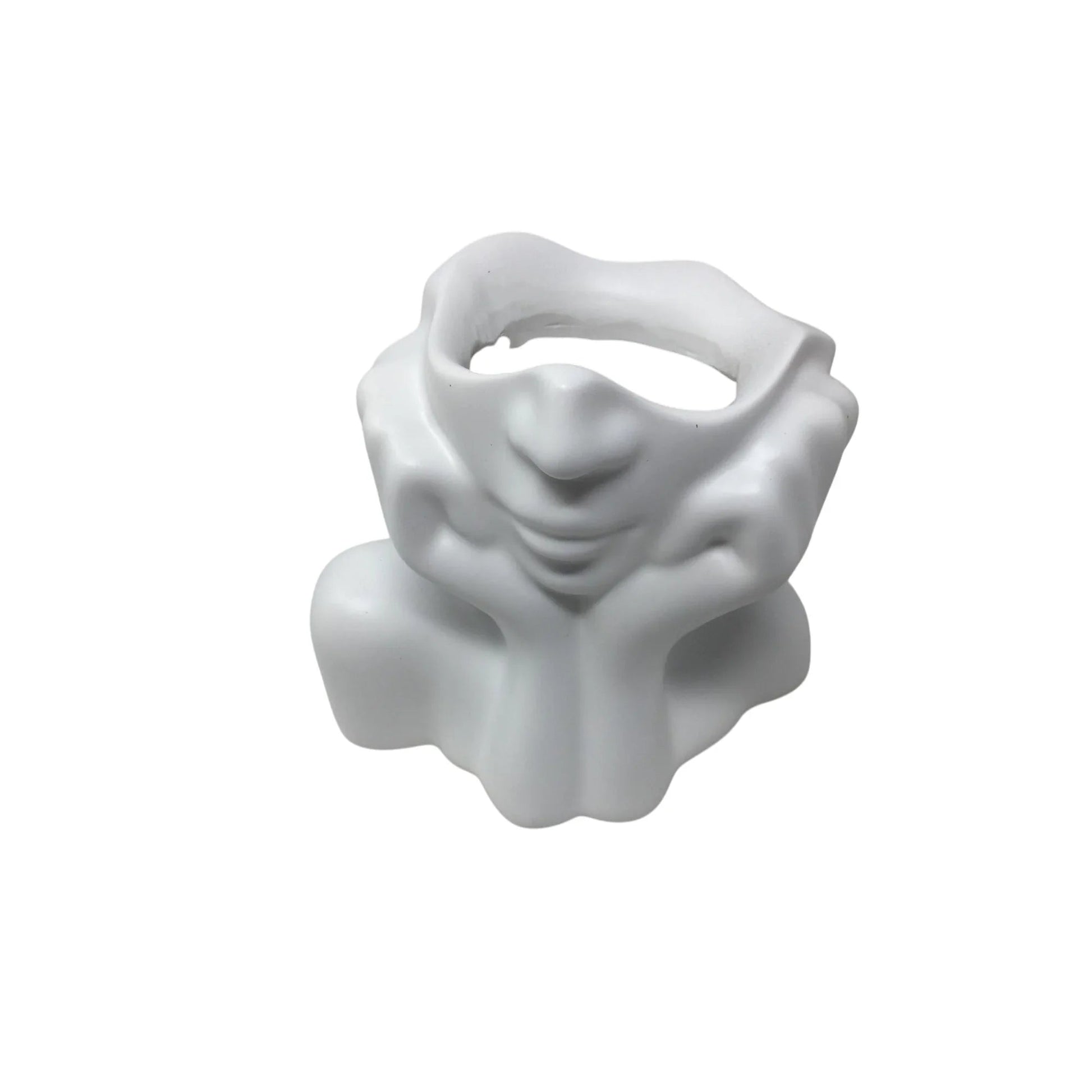 Beautiful White Vase/Planter of a Woman's Face - New - A+ Stuff - Vase or Holder - A+ Stuff