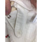 Womens Abercrombie Size 16 White Pants with a Cherry Logo New With Tags