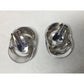 Bergère Women's Vintage Silver Tone Clip On Earrings - Bergère - Earrings - A+ Stuff