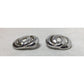Bergère Women's Vintage Silver Tone Clip On Earrings - Bergère - Earrings - A+ Stuff
