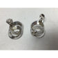 Bergère Women's Vintage Silver Tone Clip On Earrings - Bergère - Earrings - A+ Stuff