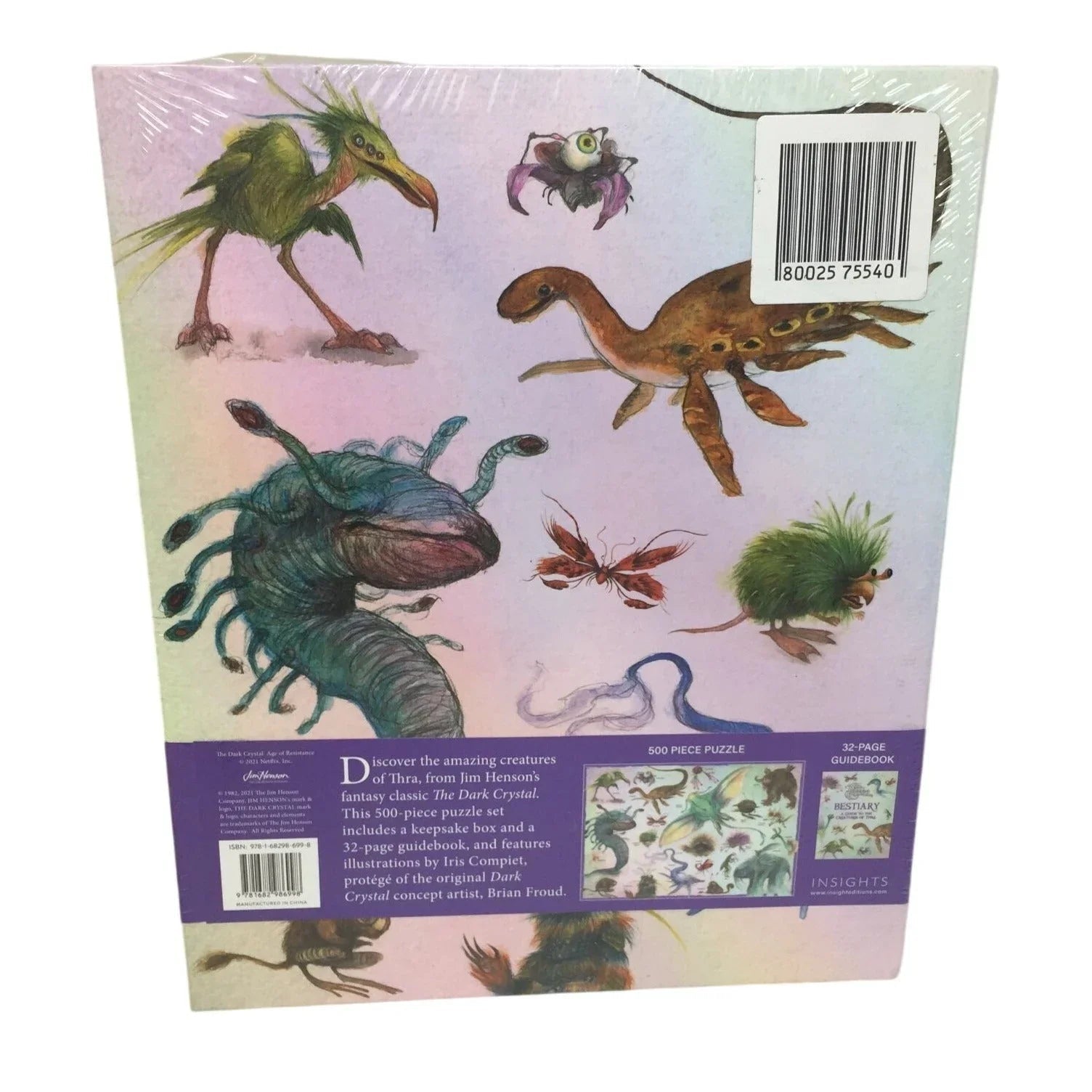 Bestiary Creatures of Thra - 500 Piece Puzzle and Guide book - A+ Stuff - Games - A+ Stuff