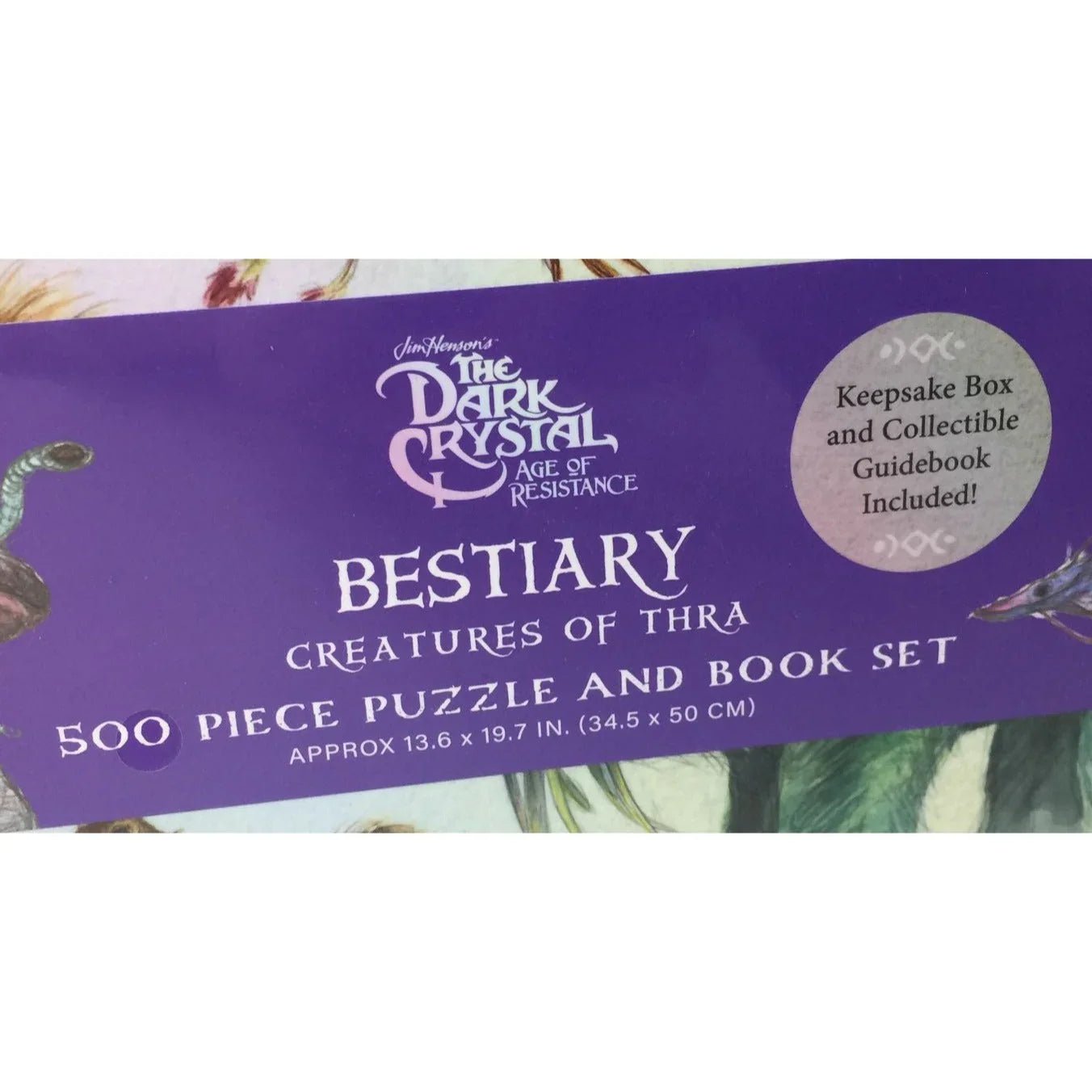 Bestiary Creatures of Thra - 500 Piece Puzzle and Guide book - A+ Stuff - Games - A+ Stuff