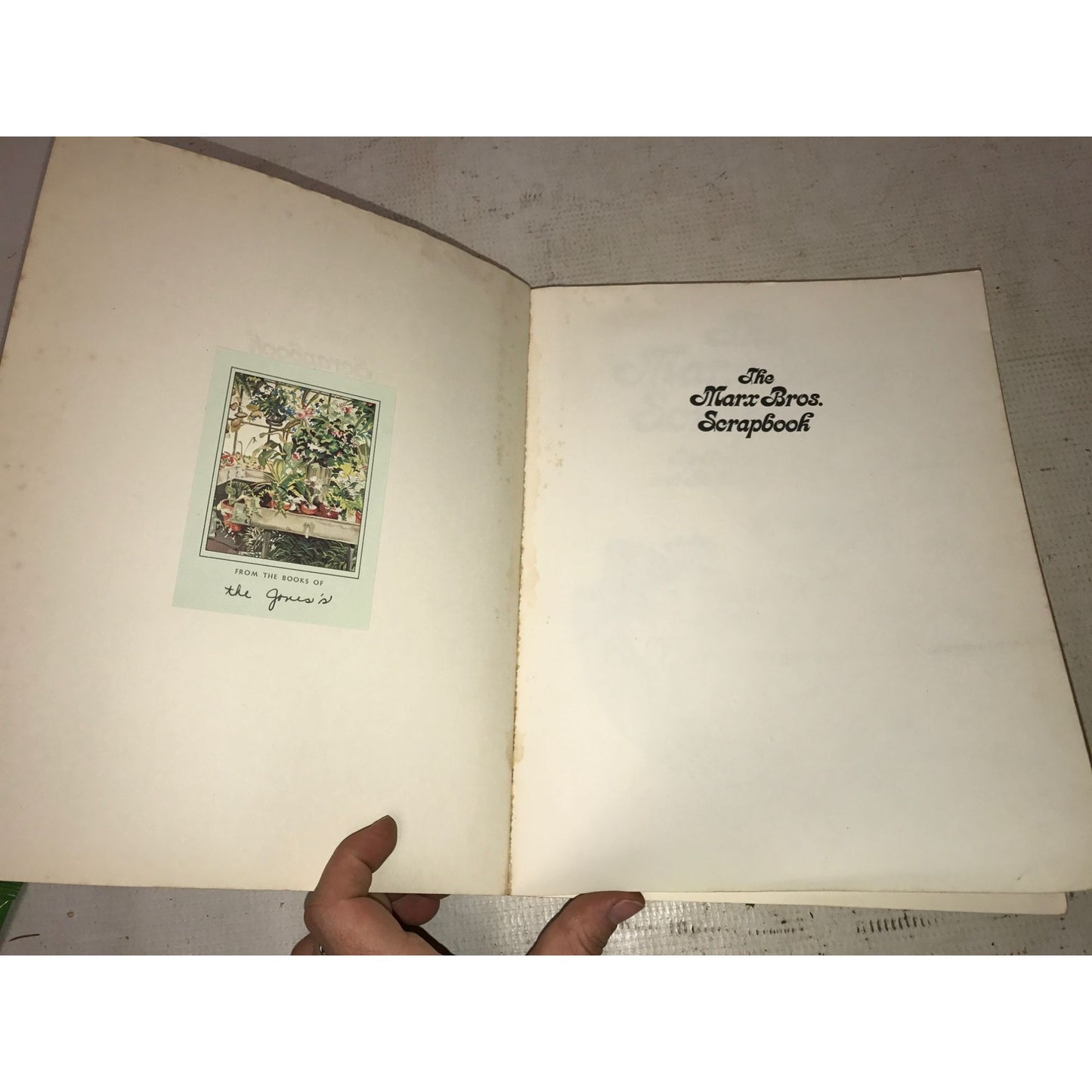 The Marx Bros Scrapbook - By Groucho Marx and Ricard Anobile