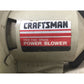 Craftsman 1 H.P. 2 Speed Power Blower Model # 257.796330