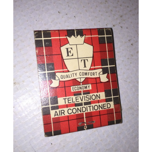 ECONO TRAVEL MOTOR HOTEL VINTAGE MATCHES