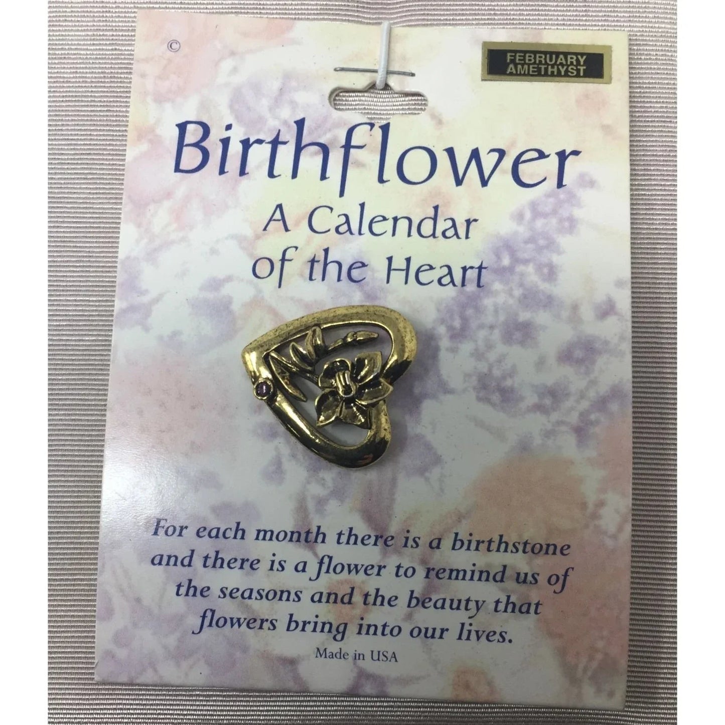 Birthflower Pendants/Charms Representing Birth Months (Jan, Feb, June) - A+ Stuff - Pendant - A+ Stuff