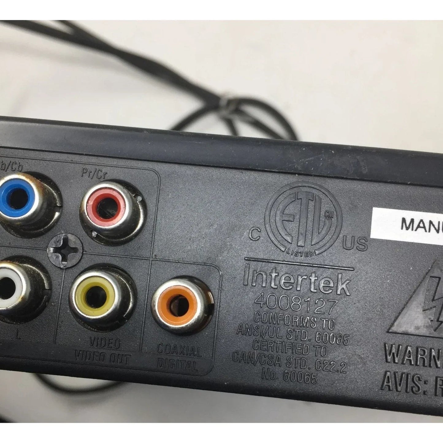 BLACK CORDED GPX DVD/CD PLAYER WITH REMOTE (Model D200B) - A+ Stuff - CD Players & Recorders - A+ Stuff