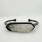 Black Ondine White Quartz Bangle Bracelet - Kinsley Armelle - Bracelet - A+ Stuff